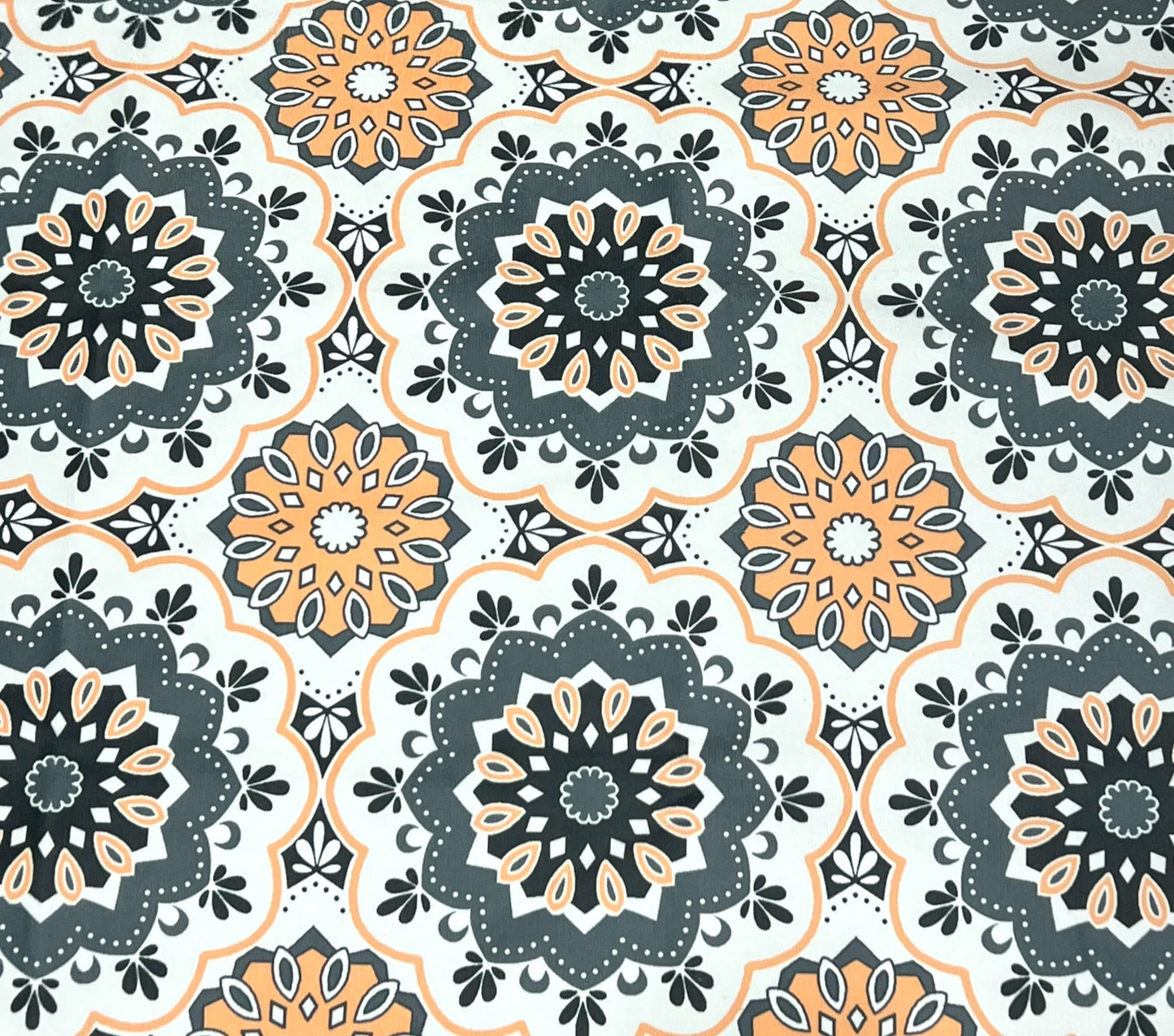 FABRIGAANZA Printed Sofa seat Cover with Heavy Antiskid Backing Sofa seat Runner - Multicolor Damask