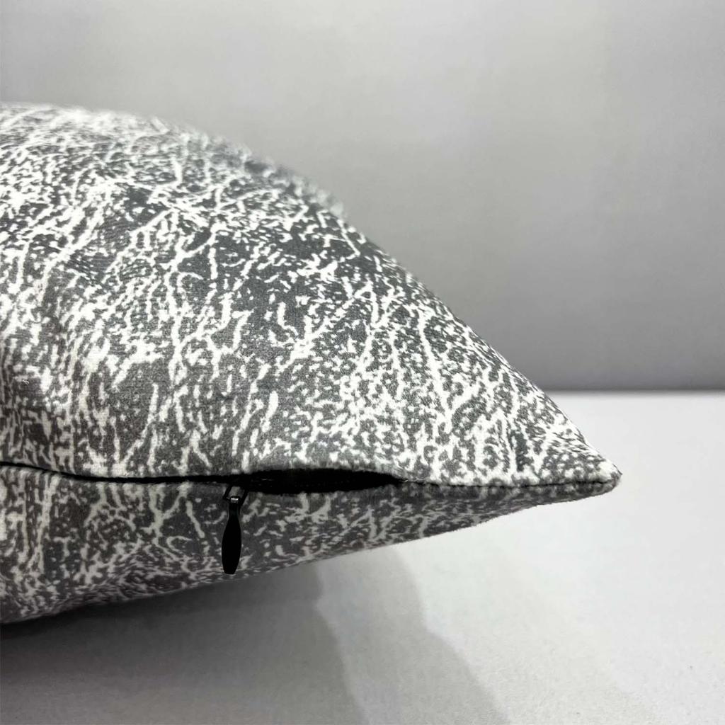 FABRIGAANZA Premium Velvet Hand Stitched Decorative Square Cushion Cover Set of 5 Throw Pillow Covers