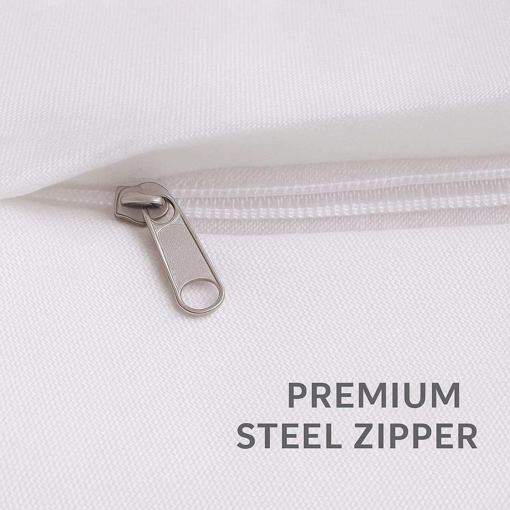 FABRIGAANZA Designer and Decorative Printed Square Cushion Cover - Multicolor Circle